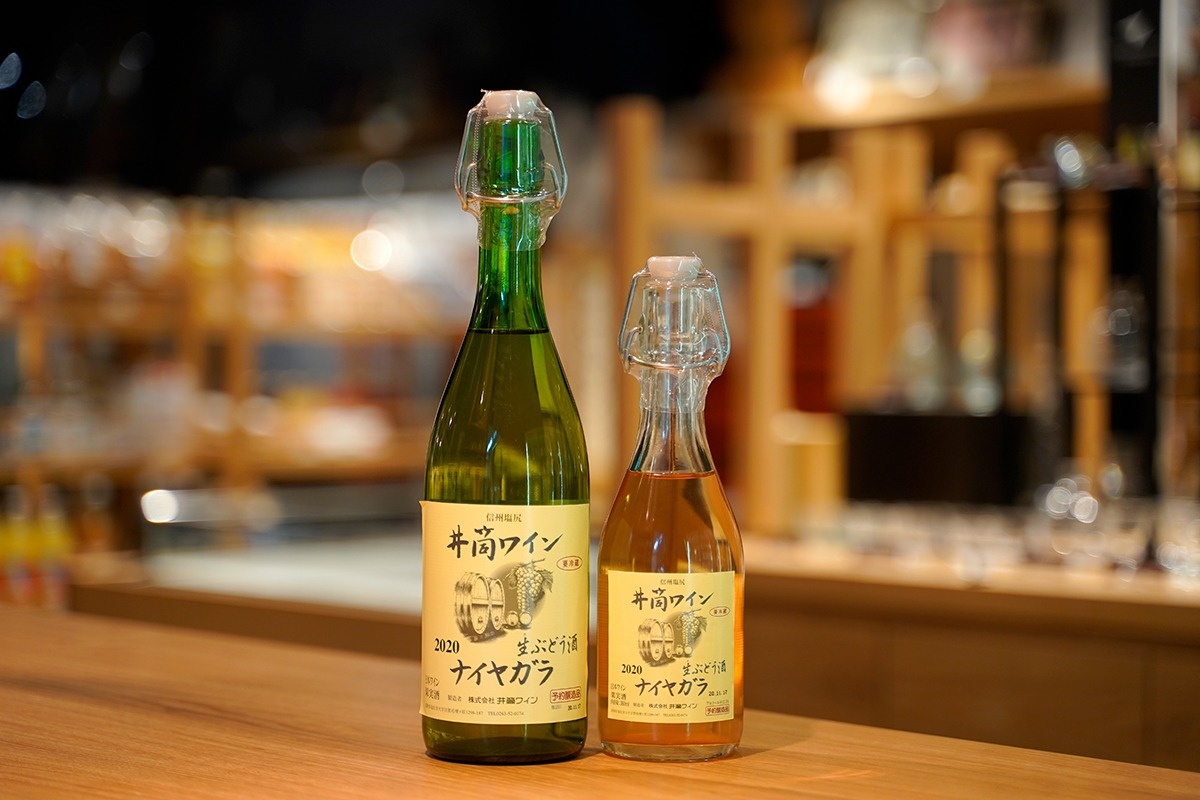 井筒ワイン　生ぶどう酒ナイヤガラ2020
